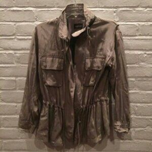 Club Monaco Army Green Lightweight Jacket - Org. $129 - Size S